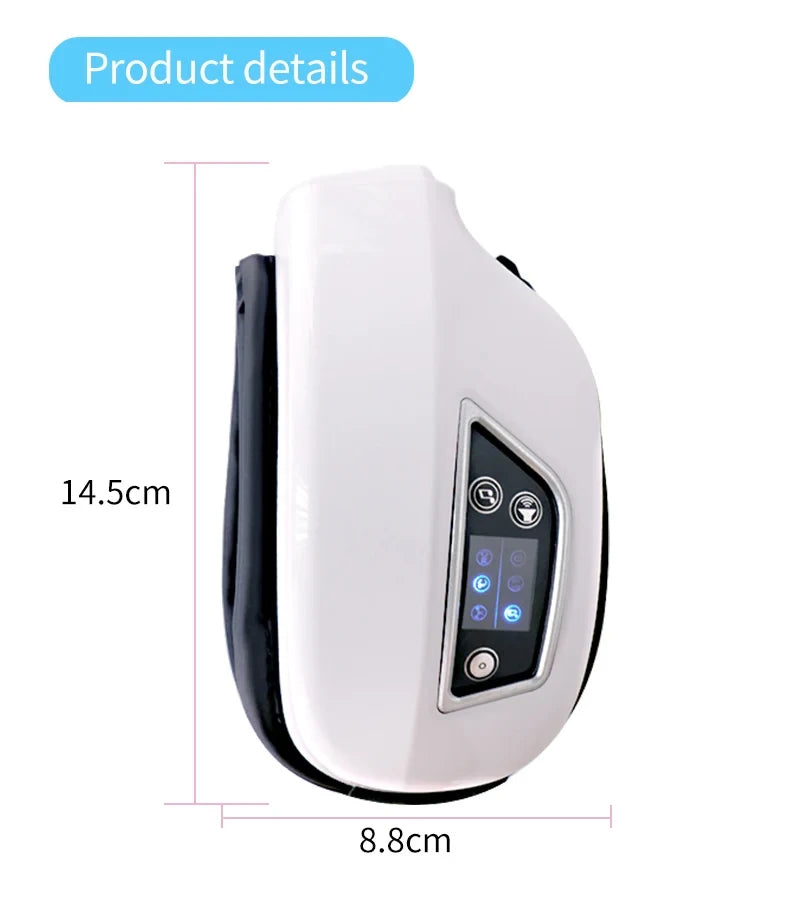 ZenRest™ Aura 3D Ultra – Smart Air Compression Eye Massager