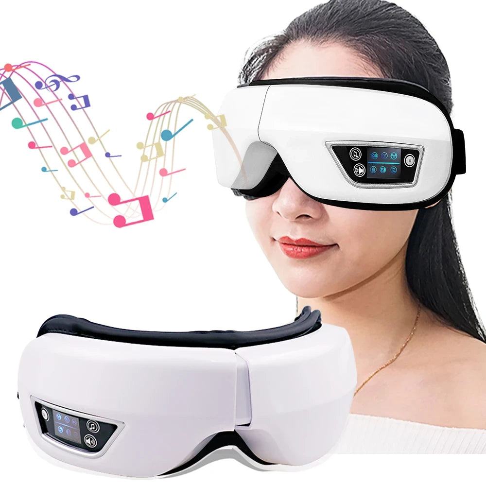 ZenRest™ Aura 3D Ultra – Smart Air Compression Eye Massager
