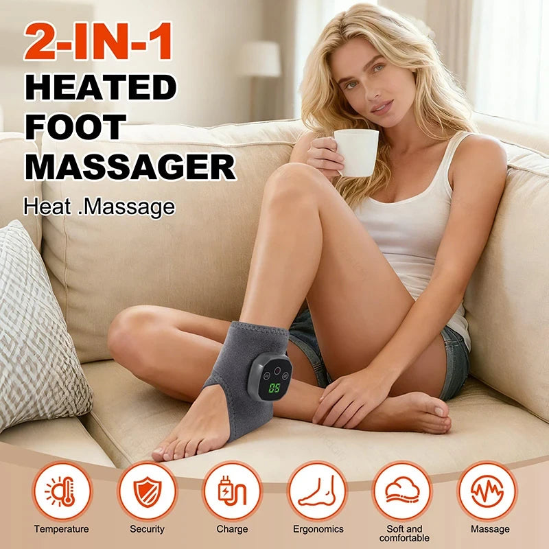 ZenRest™ AnkleRelief - Smart Thermal Ankle Massager