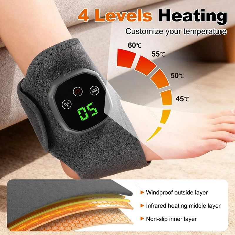 ZenRest™ AnkleRelief - Smart Thermal Ankle Massager