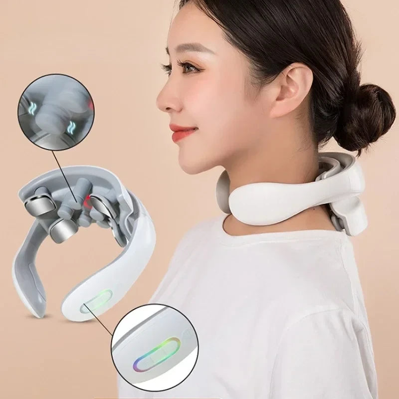 ZenRest™ NeuroPulse Pro – Advanced EMS Neck & Multi-Zone Body Massager