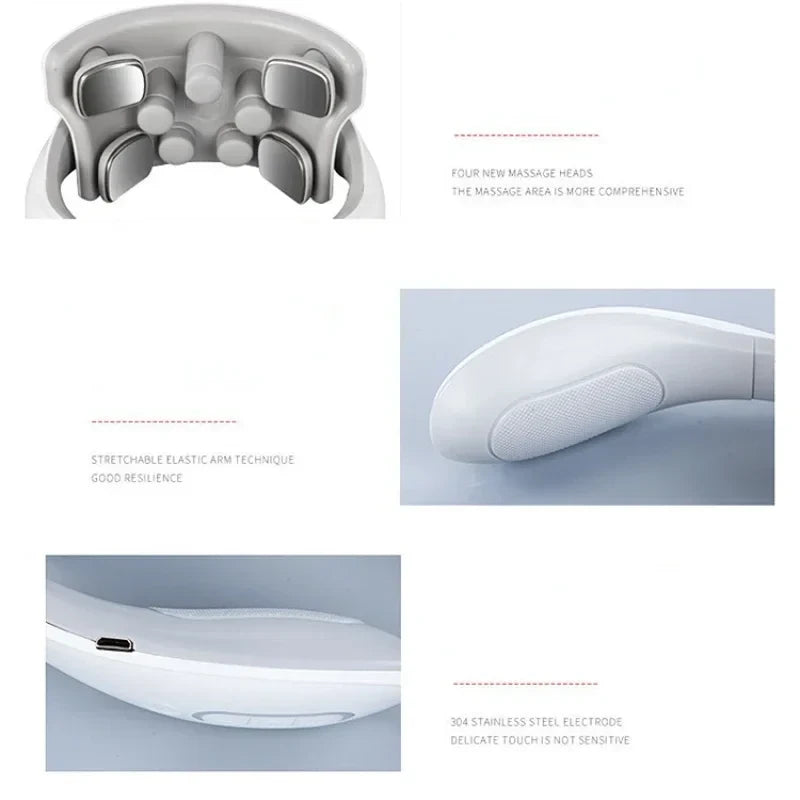 ZenRest™ NeuroPulse Pro – Advanced EMS Neck & Multi-Zone Body Massager
