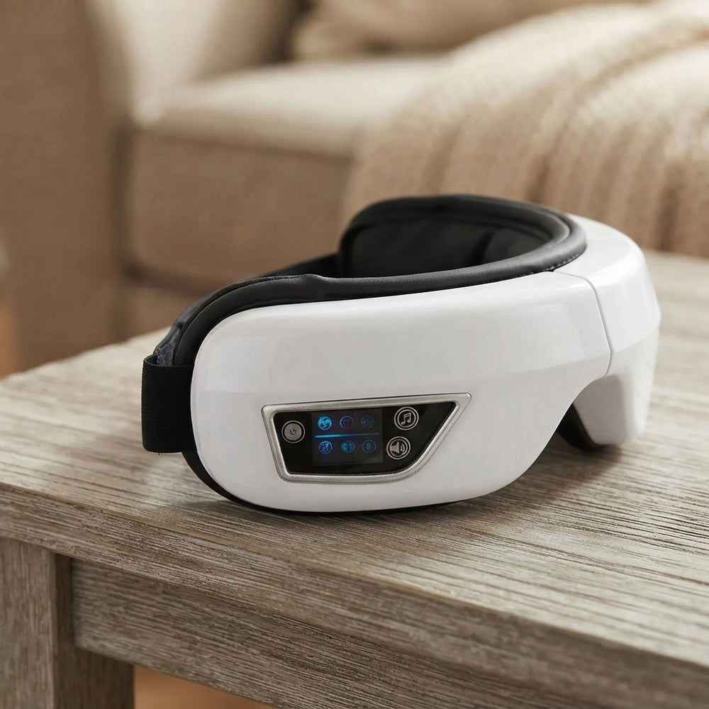 ZenRest™ Aura 3D Ultra – Smart Air Compression Eye Massager