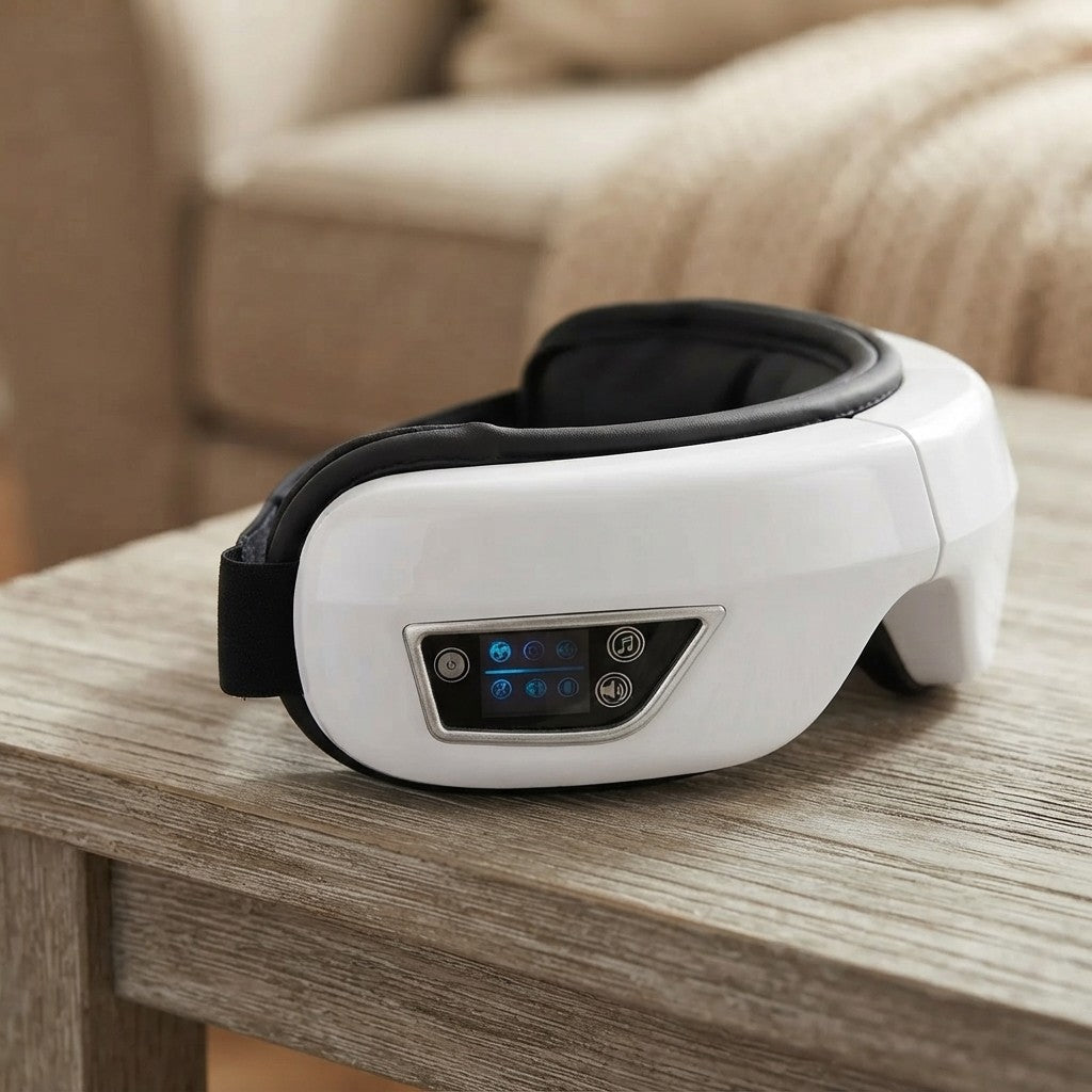 ZenRest™ Aura 3D Ultra – Smart Air Compression Eye Massager